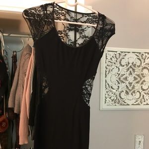 Bebe lace mini dress